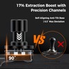 IKAPE 51MM V6 Impact Espresso Tamper with Sound Feedback, 15lb/30lb