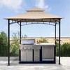 SCOCANOPY Grill Replacement Canopy BBQ Gazebo Top Compatible with Aldi