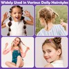 Hair Accessories for Girls, 1698 Pcs Hair Rubber Bands with