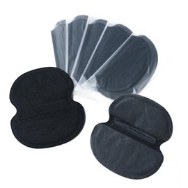 Underarm Sweat Pads, Faded Armpit Pads, Anti-Fading and Anti-Odor Sheet, Disposable, For Underarm Sweats, 30 Pieces, Men's, Women's, Sweat Removal Tape, Black
