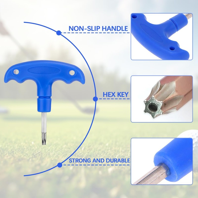 ABinCHAOBang Golf Wrench, T20 Torx Bit Golf Driver Tool with