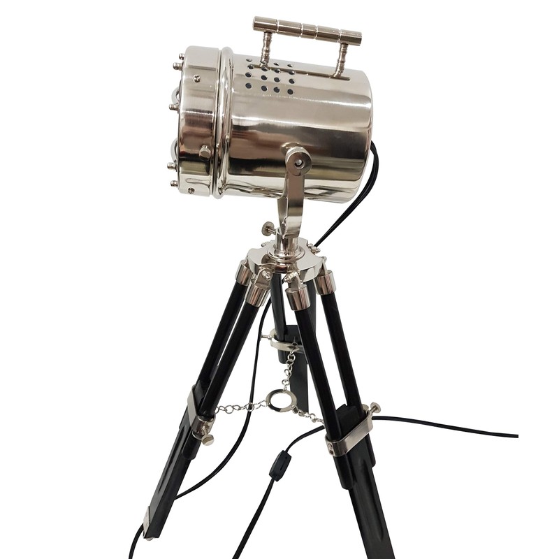 collectiblesBuy Nautical Desk Lamp with Black Wooden Tripod – 22