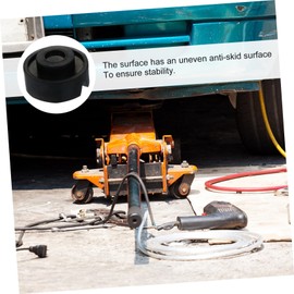 ABOOFAN 2pcs Heavy Duty Rubber Jack Stand Pads Non Slip Car Lift Pads Compatible with Vehicles Prevents Scuffs and Damage Easy to Install and Use