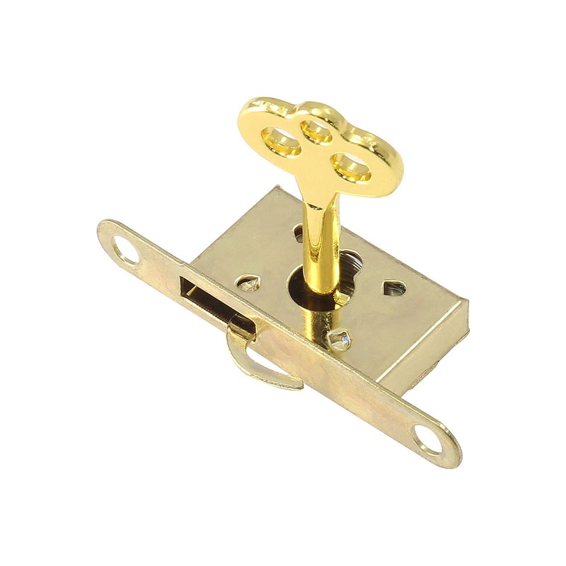 Jiozermi 2 Pack Mini Locks with Skeleton Key, Full Mortise