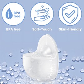 NICEGREEN LIFE Milk Collector Compatible with NICEGREEN LIFE S32 Hands-free Breast Pump Accessories