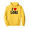 I HEART LOVE LORI Pullover Hoodie