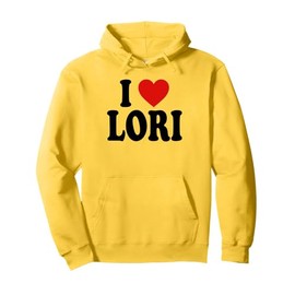 I HEART LOVE LORI Pullover Hoodie