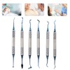 6Pcs Professional Dental Composite Resin Filling Spatula Restoration Instrument Tool