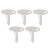 Briny River 5-Piece Replacement Part for Ignition Key 1570 Compatible