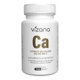 Citrato De Calcio De 150 Caps-530 Mg Vizana Nutrition