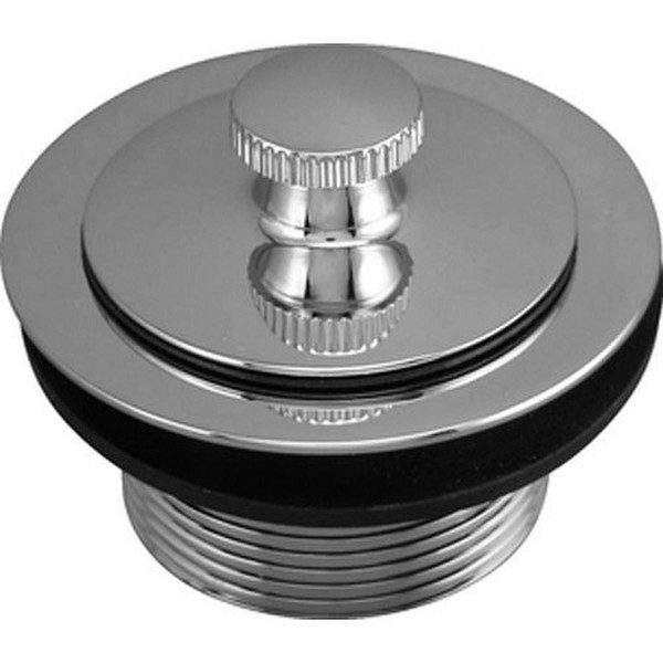 Plumb Pak K62-3PC Lift & Turn Tub Drain Replacement Assembly with Strainer, Polished Chrome