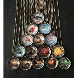 Practically Perfect Party Favors Planes Fire and Rescue  / 15 Party Favors / Birthday  / Necklaces / Fire Fighter