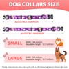 Jestrem Dog Collar, Cute Adjustable Soft and Comfortable with Printed