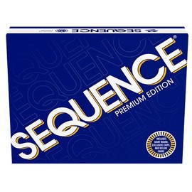 Sequence Premium Edition - Impresionante Juego con Tablero Gigante (20.4 x 26.2 Pulgadas), fichas exclusivas y Tarjetas de Lujo de Goliath, Azul, para Edades de 7 años en adelante