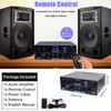 Amplifier Bluetooth 5.0 HiFi Stereo Amplifier Mini AMP Receiver 12V/5A