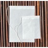 Empty SELF Fill Teabags, White Paper, COMPOSTABLE, Large Size, Drawstring,