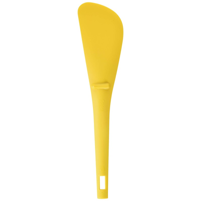 DELISH KITCHEN G-5062 Pearl Metal Turner, Yellow, 11.8 inches (30