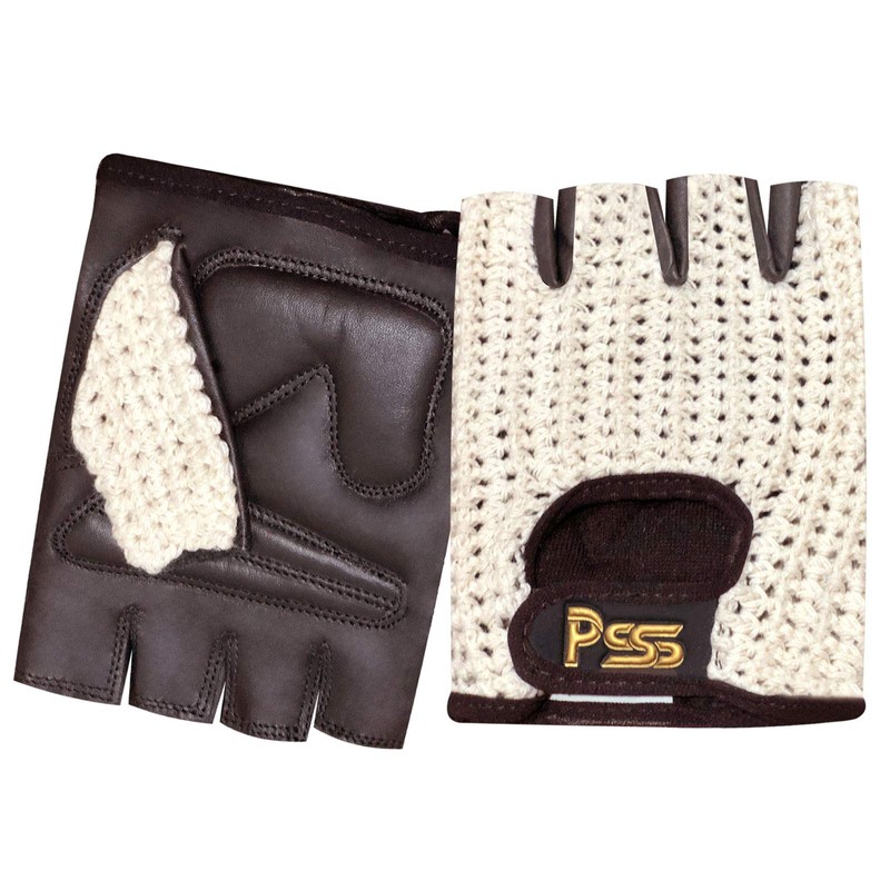 Prime Finger Less Net Cycle Padded Gloves Biker Fitness Gym