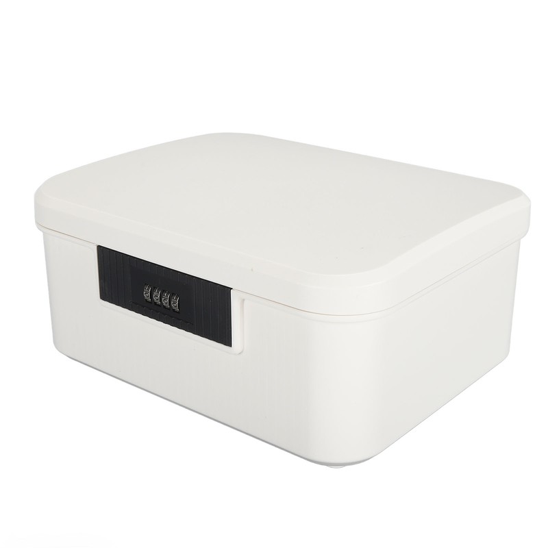 9L Capacity Lockable Storage Trunk for Files Document Organizer Double