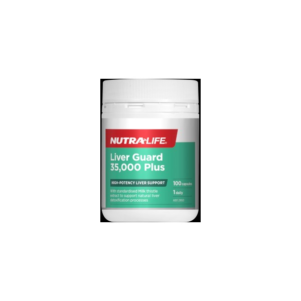 Nutra-Life Liver Guard 35,000 Plus 100 Capsules