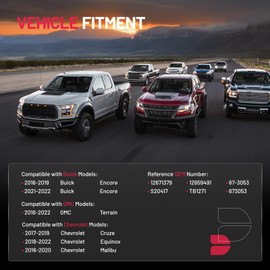 BDFHYK Electronic Throttle Body Compatible with Buick Encore 2016-2019, Encore 2021-2022, Chevy Cruze 2017-2019, Equinox 2018-2022, Malibu 2016-2020, Replaces 12671379 12659491