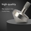 Lvpradior Stainless Steel Spinning Top, Long Lasting Spin Time Over