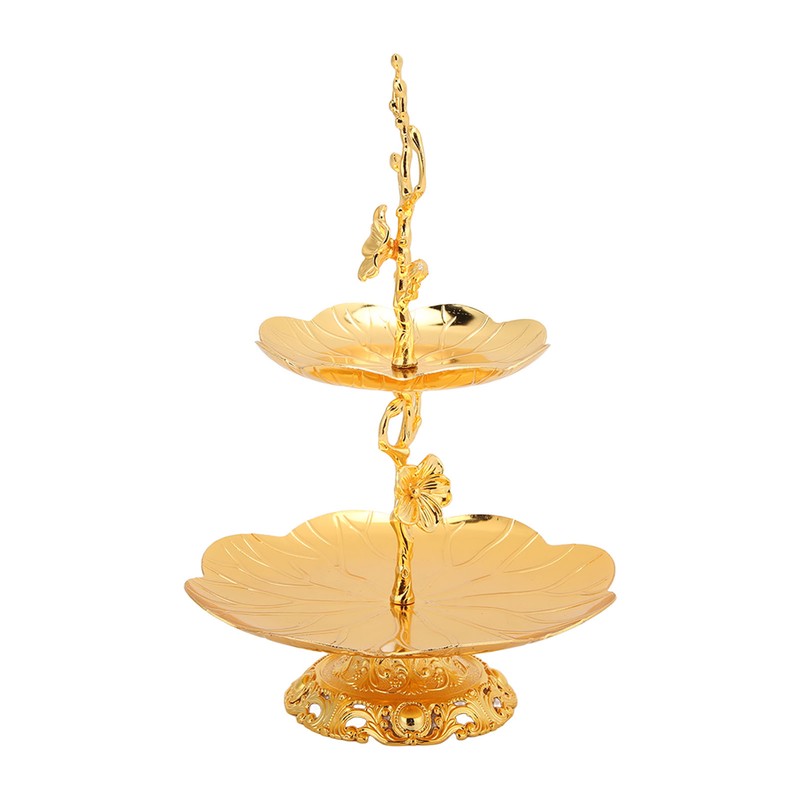 2 Layer Cupcake Stand European Style Gold Cupcake Stand Easy