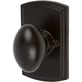 Delaney Callan Hardware Canova Entry Door Knob, Fits Doors 1-3/8 to 1-3/4 in. Thick, Matte Black Finish – Reversible, Easy to Install Left/Right-Handed Front Door & Garage Door Lock