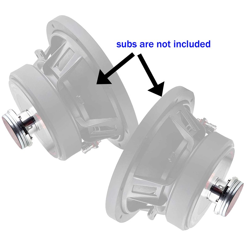 DD Audio VO-CT25 1" 75W Compression Tweeters