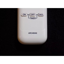 Daikin Genuine New Daikin Replacement Wireless Remote Control ARC 480A6, ARC480A8