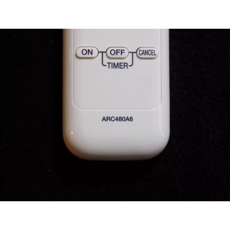 Daikin Genuine New Daikin Replacement Wireless Remote Control ARC 480A6,