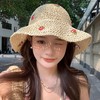Meliyya Women's Straw Hat Foldable Adjustable Summer Straw Sun Hat
