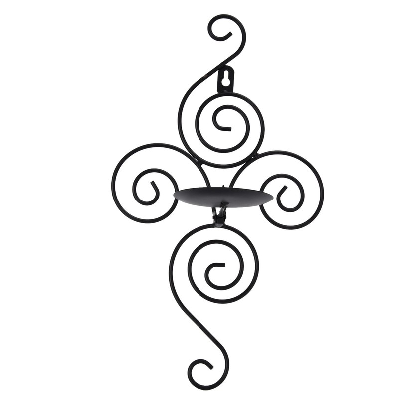 Wall Mounted Candle Stick Elegant Candle Holder for Living Room
