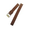 NZZXTO Leather Watch Band 12mm Spring Bar Genuine Leather Watch