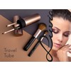 Pinselset Make-Up Luvia, Travel Set Espresso, 5 Kosmetikpinsel Inkl. Schminkpinsel