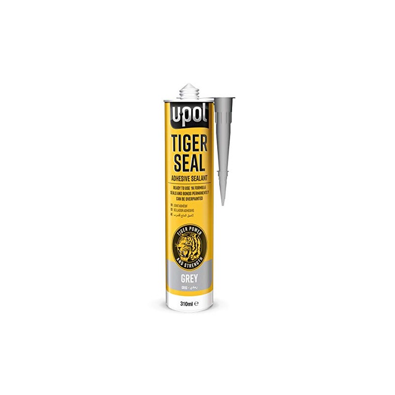 U-Pol Products 0729 Grey TIGER SEAL Adhesive/Sealant - 310ml Cartridge