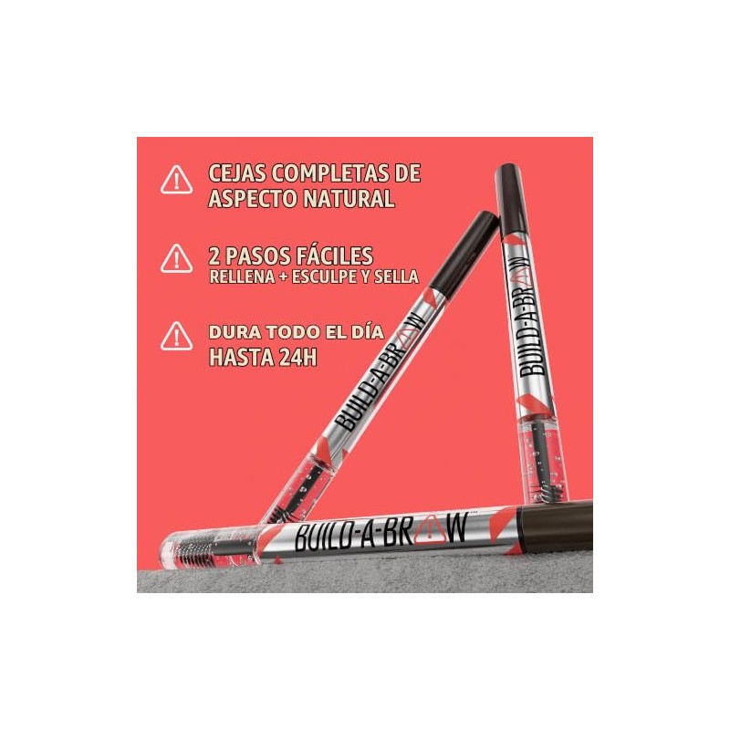 Maybelline Build-A-Brow 2-in-1 Brow Pen and Sealing Eyebrow Gel, Eyebrow