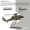 EngineDIY Black Hawk RC Helicopter for Adults, K170 UH-60L 170