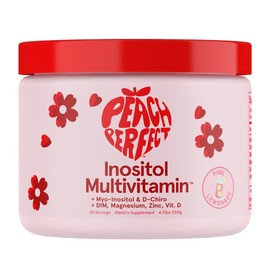 Peach Perfect Inositol Multivitamin (30 Servings (Pack of 1), Pink Lemonade)