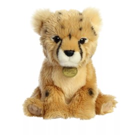 Aurora - Small Gold Miyoni - 9" Cheetah Cub - Adorable Stuffed Animal