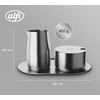 alfi Milk and Sugar Set, Matte, High-Quality Stainless Steel Milk