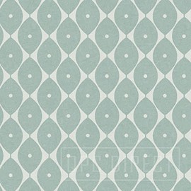 QPC Direct Abstract LEAF Print PVC Oilcloth Table Cover Vinyl Tablecloth 2 Metres (Duckegg)