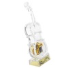 Cello Shaped Music Box with LED Lights Transparent Musical Box
