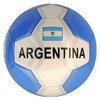 Football Argentina with Silver Flag Size 5 Colour White/Light Blue