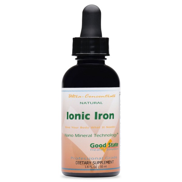 Good State Liquid Ionic Iron Ultra Concentrate (10 drops equals 2 mg - 100 servings per bottle)