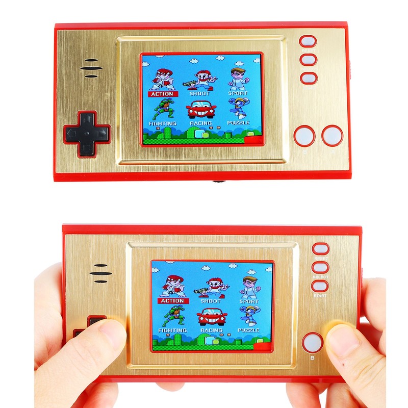Handheld Game Console for Kids Portable LCD Display HD Output