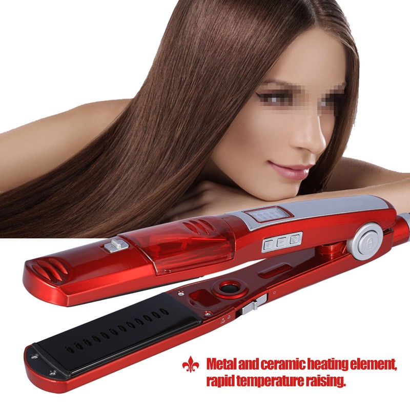 Kemei LED Temperature Display Hair Straightener Hair Straightening Flat Iron