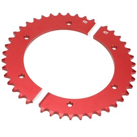 GREHUA Universal Split Sprocket 420 Chain 42 Tooth Rear Drive Wheel Aluminum for Predator 212cc 196cc 420cc 389cc 301cc 79cc 98cc 6.5hp 7.0hp 13hp 15hp 3.0hp Mini Bike Go Kart Parts