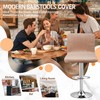 SONNACH - Fundas para taburetes de bar, fundas de terciopelo