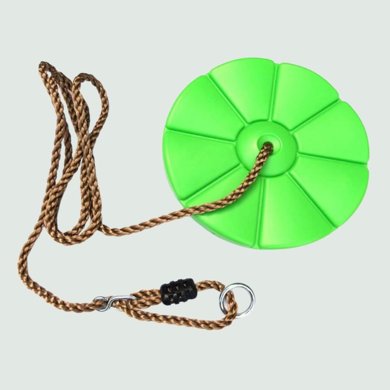 h2i Swing Ropes, Rope for Swing Including Carabiner, Height-Adjustable Rope